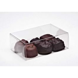Boites cadeau plastique à transparence cristalline 4.1 x 2.9 x 11.7cm (25 Pièces) [FB43]