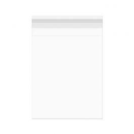 Sachet plastique transparence cristalline 11x19,1cm avec Rabat Adhésif (100 pièces) [B47H]