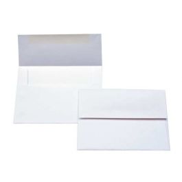 Enveloppes StarDream Métalliques, Blanche 14.6 x 11.1cm (50 Pièces) [E822]