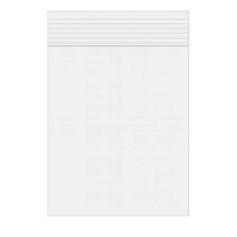 Sachet zip transparent en PE-BD 12,7x20,3cm (100 pièces) [6PE58]