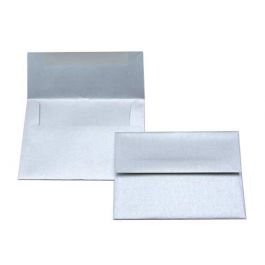 Enveloppes StarDream Métalliques, Argent 14.6 x 11.1cm (50 Pièces) [E8211]