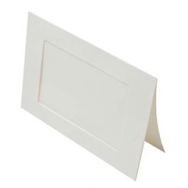 Glückwunschkarten Natur mit  9x14cm Fenster - Außengröße für 10x15 Druck (25 Stück) [PJ01112]
