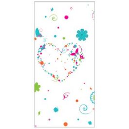 Sachet à Soufflets Imprimé Papillon 12,7 x 7,6 x 29,2cm (100 pièces) [CG6BF] DESTOCKAGE!