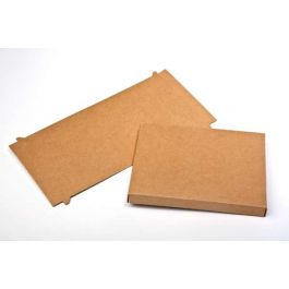 Petite Boite en carton kraft 13.7 x 2.5 x 19.1cm (25 Pièces) [KR15]