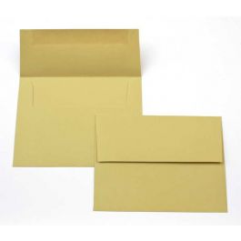 Enveloppes "Basis", Or Vert 22.2 x 14.6cm (50 pièces) [EC411]