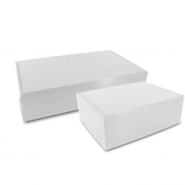 Boite Alimentaire 61 x 37 x 14 cm Blanc (25 pcs) [FP-NS1026]