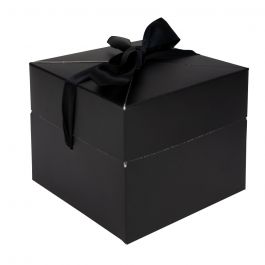 Pop-up-Boxen 12.5x12.5x10.5cm Schwarz (100 Stück) [FP-POP001]
