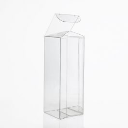 Boîtier cadeau à transparence cristalline 5.1 x 5.1 x 10.2cm (50 Pièces) [VB296]