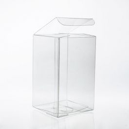 Boîtier cadeau à transparence cristalline 10.2 x 10.2 x 12.7cm (50 Pièces) [VB304]