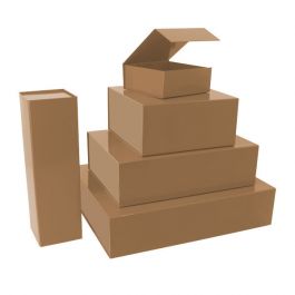 Boite Aimantée 33 x 10 x 10 cm Marron (25 pcs) [FP-VPD044]