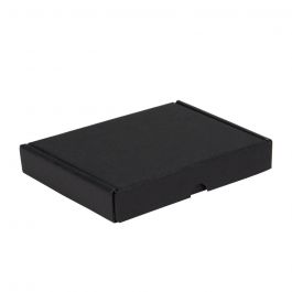 Briefkastenboxen 16x12x2.5cm Schwarz (100 Stück) [FP-VPD124]