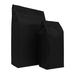 Enveloppe plastique 20 + 14 x 47 cm noir (125 pcs) [FP-VZQ001]