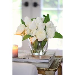 Douille avec poignées pour vase à fleurs moyen 48x50x14cm fond (50 pièces) [SL003888A]
