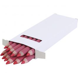 edu3 Jumbo-Buntstifte, Dicke 10 mm, Mine 6,25 mm, Rot, 12 Stk/ 1 Pck [HOB-408036]