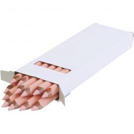 edu3 Jumbo-Buntstifte, Dicke 10 mm, Mine 6,25 mm, Hellrosa, 12 Stk/ 1 Pck [HOB-408029]