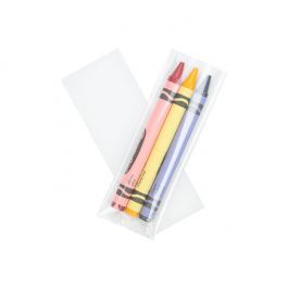 Sachet plastique transparence cristalline 3,8x10,5cm sans rabat (100 pièces) [B1X4NF]