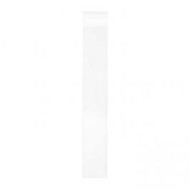Sachet plastique transparence cristalline 5,7x35,6 cm avec Rabat Adhésif (100 pièces) [B214]