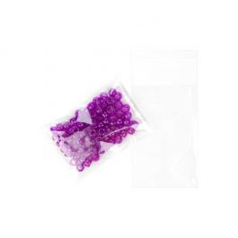 Sachet plastique transparence cristalline 6,8x10,8cm avec Rabat Adhésif (100 pièces) [B2X4M]