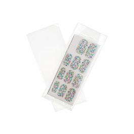 Sachet plastique transparence cristalline 5,1x13cm sans rabat (100 pièces) [B2X5NF]