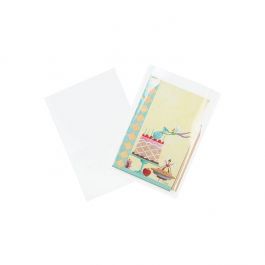 Sachet plastique transparence cristalline 9,7x14cm sans rabat (100 pièces) [B3X5NFXL]