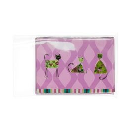 Sachet plastique transparence cristalline 10,8x13,7cm avec Rabat "Sécurisée" (100 pièces) [B4B2PC]