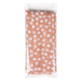Sachet plastique transparence cristalline 14x27,5+4cm avec Rabat Adhésif (100 pièces) [B510]