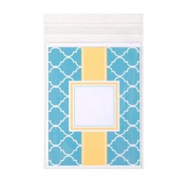 Sachet plastique transparence cristalline 11,5x14,5+4cm avec Rabat Adhésif (100 pièces) [B54]