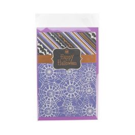 Sachet plastique transparence cristalline 15x23,5+4cm avec Rabat "Sécurisée" (100 pièces) [B59PC]
