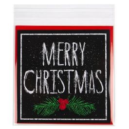 Sachet plastique transparence cristalline 14x13,5+3cm avec Rabat Adhésif (100 pièces) [B5X5]