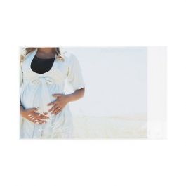 Sachet plastique transparence cristalline 13,1x17,2cm avec Rabat Adhésif (100 pièces) [B6B2]