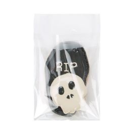 Sachet plastique transparence cristalline 13,1x17,2cm avec Rabat "Sécurisée" (100 pièces) [B6B2PC]