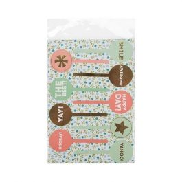 Sachet plastique transparence cristalline 15,3x22,9+3,2cm avec Rabat Adhésif (100 pièces) [B6X9SPC]