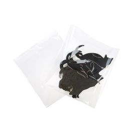 Sachet plastique plat grand format 22,5x22+4cm Refermable par Rabat Adhésif (100 pièces) [B8X8XL]