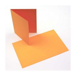 Glückwunschkarten Gold 17.8x12.4cm (50 Stück) [PC007]