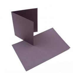 Glückwunschkarten Grau 14x10.8cm (50 Stück) [PC214]
