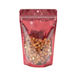Pochettes Doypack rouges 14,9 x 8,9 x 23,2 cm avec trou de suspension (100 pièces) [ZBGB7RD]