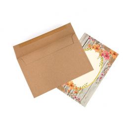 Enveloppe Brune 22.2 x 14.6cm (50 Pièces) [EB40]