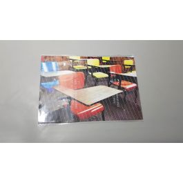 Transparente Schulfotobeutel 15.6x20.5cm Cpp40 Flap + Permanentes Klebeband (100 Stück) [BSF1621]
