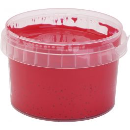 Peinture au Doigt, rouge, 250 ml/ 1 flacon [HOB-630134]