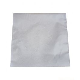 Sachet plastique plat pour CD-DVD 12.3x12.3 cm Gel Blanc sans Rabat (100 pièces) [CD123]