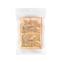 Sachet zip Avec trou rond 12,7x17,8 cm (100 pièces) [CEZ3R57]