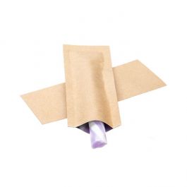Sachet à usage unique Kraft, résistant à l’épreuve des enfants 4 x 10 cm (100 pièces) [CRB4K]