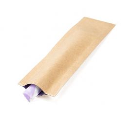 Sachet à usage unique Kraft, résistant à l'épreuve des enfants  4 x 15 cm (100 pièces) [CRB6K]