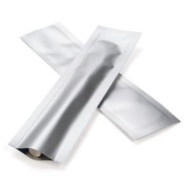 Sac à sécurité enfant argent mat, 3.8 x 15.2 cm (100 Pieces) [CRB6S]