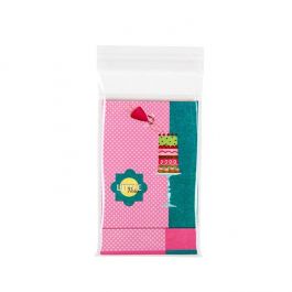 Sachet plastique à rabat avantageux transparence cristalline 8.4x13cm (250 pièces) [VL3]