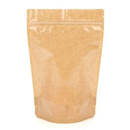 Sac à maintient en papier kraft 14.9 x 8.9 x 23.2 cm (312 g) (100 Pieces) [ZBGKC7]