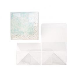 Boite pop up agréée contact alimentaire 14.3 x 14.3 x 7.6cm (25 Pièces) [PLB202]