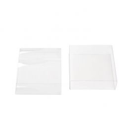 Couvre boîte à transparence cristalline 8 x 2,5 x 8,5 cm (25 pièces) [SC356]