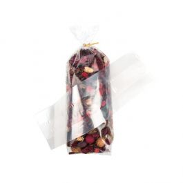 Sac à soufflet transparence cristalline 15.2x10.2x45.7cm (100 pièces) [GB19]