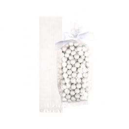 Sac à soufflet transparence cristalline 5.1x5.1x21cm (100 pièces) [GB21]
